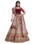 Gorgeous Royal Pink Embroidered Designer Wedding Lehenga Choli With Stunning Dupatta SNT-90001