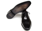 Paul Parkman Men's Black Oxfords Leather Upper and Leather Sole Shoes (Id#019) Size 9.5-10 D(M) US