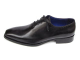 Image Title Paul Parkman Men's Shoes Plain Toe Oxfords Whole-cut Black Leather Shoes (Id#025) Size 10.5-11 D(M) US