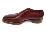 Paul Parkman Men's Double Monkstrap Goodyear Welted Shoes (Id#061) Size 7.5 D(M) US
