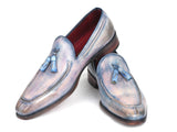 Paul Parkman Tassel Loafers Lila Hand-Painted Shoes (ID#083-LIL) Size 9-9.5 D(M) US