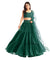 Dark Green Fancy Sequence Georgette Lehenga Set With Soft Net Dupatta ENGG-1060A