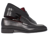 Image Title Paul Parkman Men's Penny Loafer Black Calfskin Shoes (ID#10BLK29) Size 11.5 D(M) US