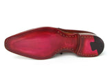 Image Title Paul Parkman Goodyear Brown Welted Square Toe Apron Derby Shoes (Id#322A7) Size 10.5-11 D(M) Us