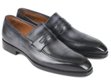 Paul Parkman Gray Burnished Goodyear Welted Loafers Shoes (ID#37LFGRY) Size 9-9.5 D(M) US