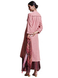Rose Pink Cotton Suit