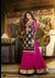 Gorgeous Long Rani Pink Anarkali Gown by Shilpa Shetty (6005)