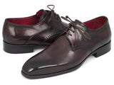 Image Title Paul Parkman Men's Brown Medallion Toe Derby Shoes (ID#6584-BRW) Size 13 D(M) US