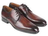 Image Title Paul Parkman Antique Brown Derby Shoes (ID#696AT51) Size 10.5-11 D(M) US
