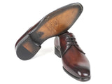 Paul Parkman Antique Brown Derby Shoes (ID#696AT51) Size 11.5 D(M) US