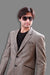 Trendy Grey Lenin Blazer For Men - BL5057SNT