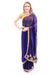 Classy & Chic Navy Blue with Gold Embroidered Pre-Pleated Ready-Made Sari-SNT10028