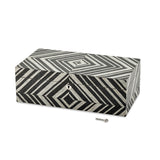 Image Title Brazilian Wild Walnut Veneer Locking Jewelry Box