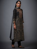 RI-Ritu-Kumar-Black-And-Beige-Embroidered-Suit-Set-Side-View2