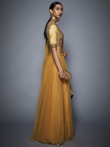 Image Title RI-Ritu-Kumar-Gold-Zardozi-Lehenga-Set-Side-View2