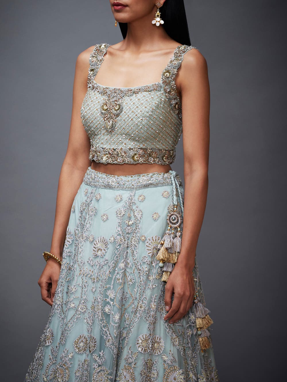 Image Title RI-Ritu-Kumar-Powder-Blue-Net-Lehenga-Set-Closeup