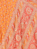 RI-Ritu-Kumar-Red-And-Orange-Geometric-Embroidered-Satin-Saree-with-Unstitched-Blouse-Fabric