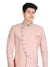 Glamorous Peachy Peach Traditional Indian Wedding Indo-Western Sherwani for Men -RK1197