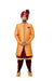 Royal Brocade Silk Rajah And Maroon Indian Wedding Sherwani For Men - RK2061