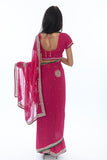 Radiant Raspberry Partwear Sari