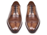 Image Title Paul Parkman Men's Antique Brown Oxfords Shoes (ID#AG444BRW) Size 7.5 D(M) US