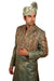 Fancy Indian Wedding Emerald Green Sherwani For Men