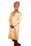 Beautiful Indian Wedding Groom Gold Sherwani For Men BL2041SNT