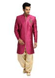 Saris and Things Classy Indo-Western Sherwani for Men BL1043SNT
