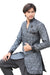 Grey Indian Wedding Indo-Western Sherwani for Men