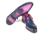 Paul Parkman Ghillie Lacing Blue Dress Shoes (ID#GT511BLU) Size 6 D(M) US