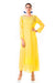 Yellow Sequin Work Silk Tunic