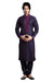 Saris and Things Blue Art Silk & Dupioni Raw Silk Readymade Ethnic Indian Kurta Pajama for Men