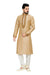 Saris and Things Beige Ghicha Silk Readymade Ethnic Indian Kurta Pajama for Men
