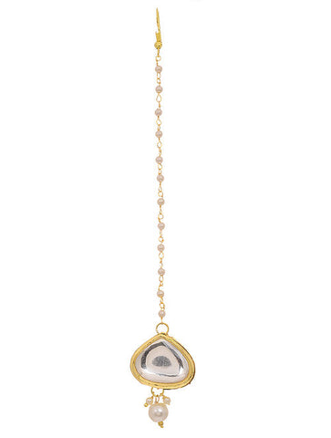Image Title Kundan Maang Tikka - MRR274