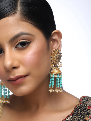 Image Title Kundan Earrings - MRR68