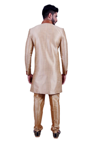 Image Title Daffodil Gold Indian Wedding Indo-Western Sherwani for Men