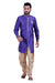 Blue Indigo Indian Wedding Indo-Western Sherwani for Men