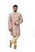 Multi Dupiondohra Brocade Silk Traditional Indian Wedding Indo-Western Sherwani for Men