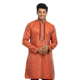 Image Title Saffron Indian Wedding Kurta Pajama Sherwani for Men