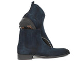 Paul Parkman Navy Suede Chelsea Boots (ID#SD875NVY) Size 12-12.5 D(M) US