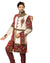 Traditional Off White Banarasi Silk And Jacquard Indian Wedding Sherwani For Men