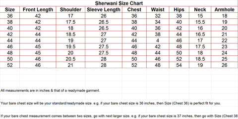 Image Title Ethnic Cream Jacquard Silk Indian Wedding Sherwani For Men