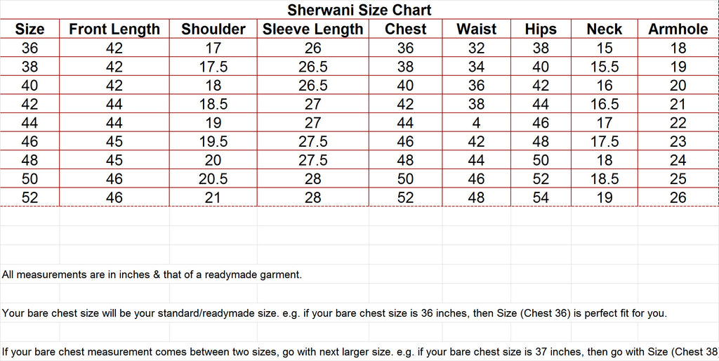 Image Title Traditional Cream Brocade Silk Indian Wedding Sherwani For Men