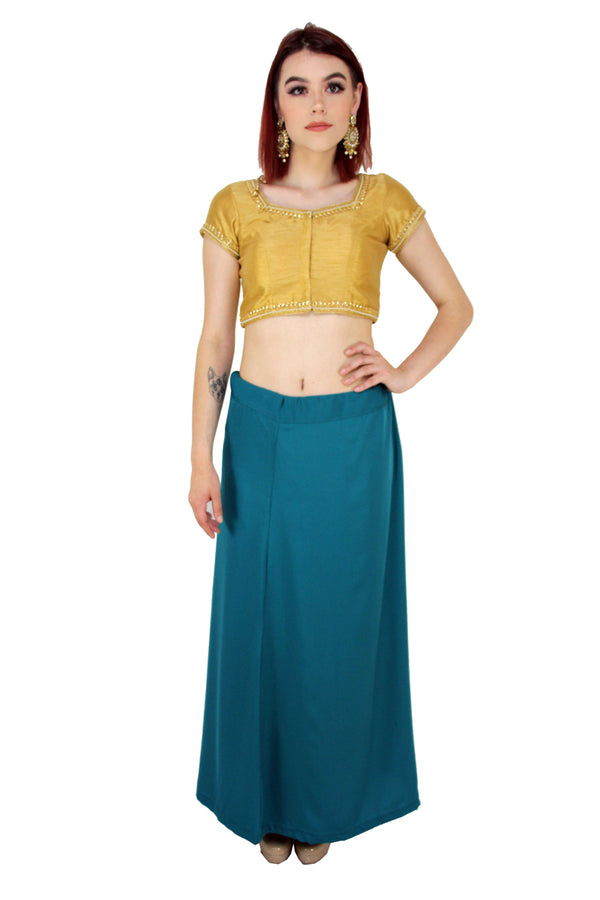 Sari Petticoat- Turquoise