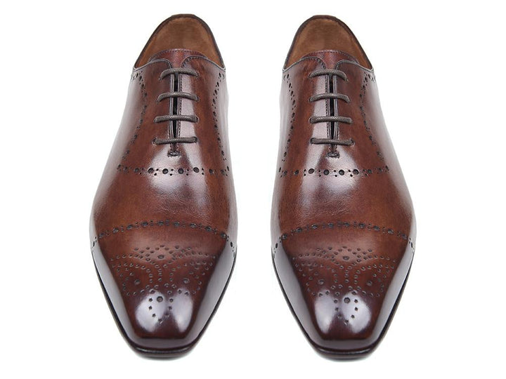 Paul Parkman Brown Classic Brogues Shoes (ID#ZLS11BRW) Size 9.5-10 D(M) US