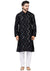 Designer Elegant Midnight Black Indo-Western Kurta Set – BL152960