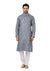 Designer Elegant Silver Grey Indo-Western Kurta Set – BL152961