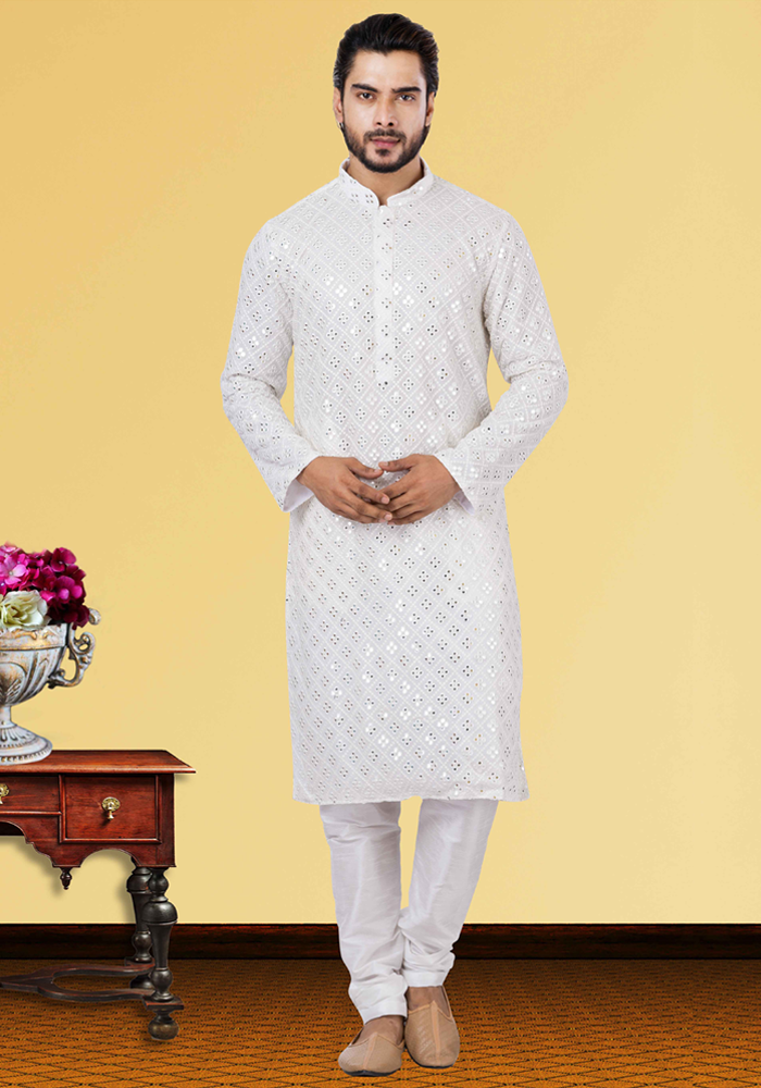 Designer Elegant Diamond Pattern Kurta Set – BL152968