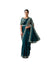Emerald Royale Soft Satin Silk One Minute Ready-to-Wear Sari with Sequins & Pearl Embellishment | SNTK-26615