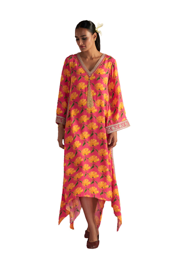 Masaba Berry Pink Mist Kaftan